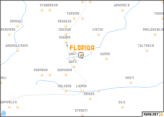 map of Florida