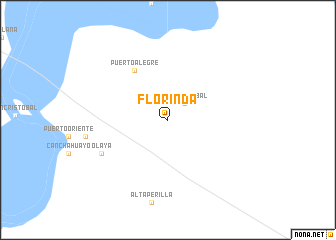 map of Florinda