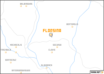 map of Florsina