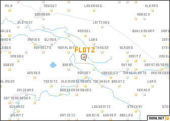 map of Flötz