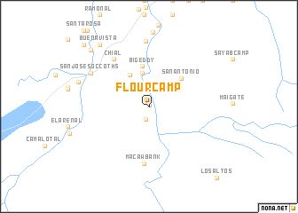 map of Flour Camp