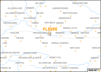 map of Floure