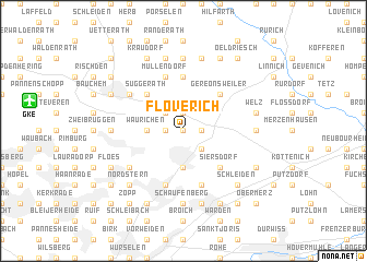 map of Floverich