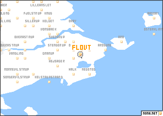 map of Flovt