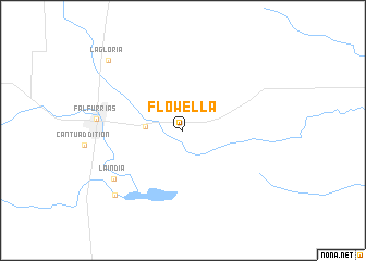 map of Flowella
