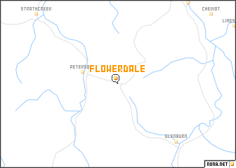 map of Flowerdale