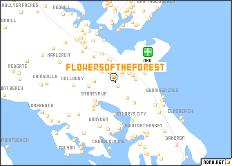 map of Flowers of the Forest