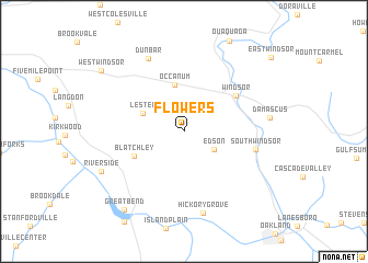 map of Flowers