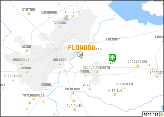 map of Flowood