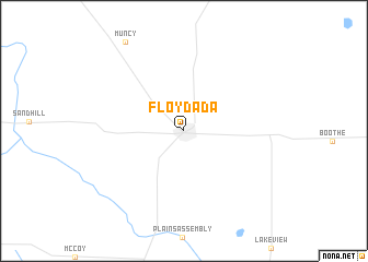 map of Floydada