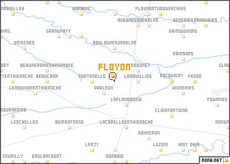 map of Floyon