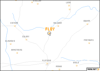 map of Floy