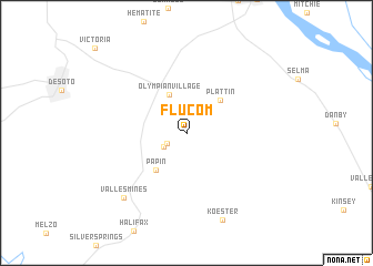 map of Flucom