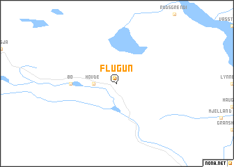 map of Flugun