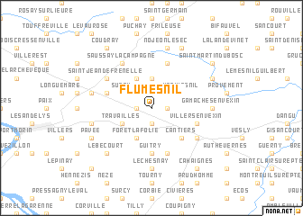 map of Flumesnil