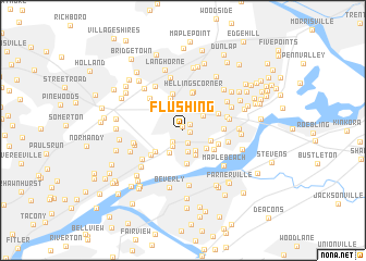 map of Flushing