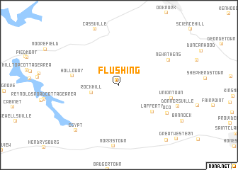 map of Flushing