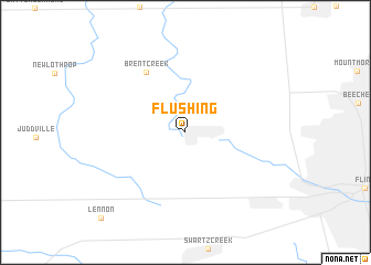 map of Flushing