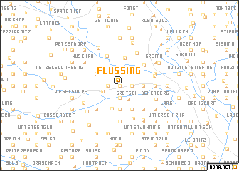 map of Flüssing