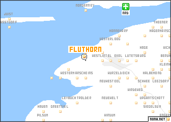 map of Flüthörn