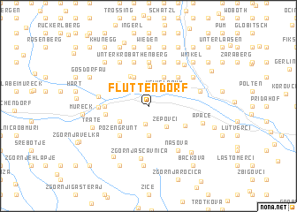 map of Fluttendorf