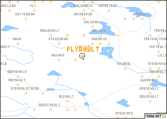 map of Flyahult