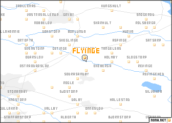 map of Flyinge