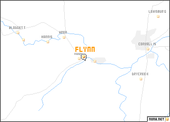 map of Flynn