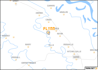 map of Flynn