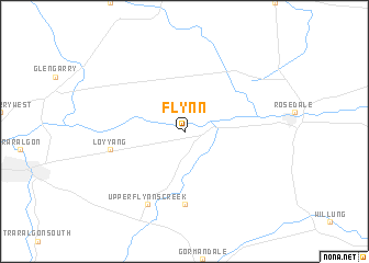 map of Flynn