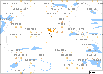 map of Fly