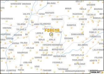 map of Fobema