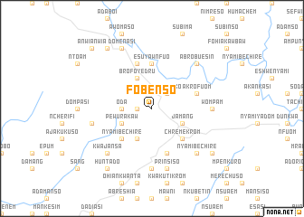 map of Fobenso