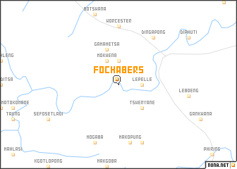 map of Fochabers