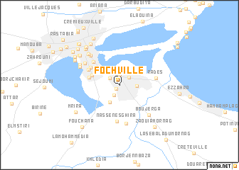 map of Fochville