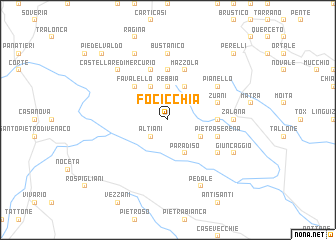 map of Focicchia