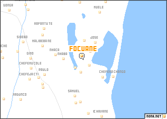 map of Focuane