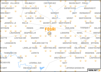 map of Fodai