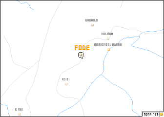 map of Fode