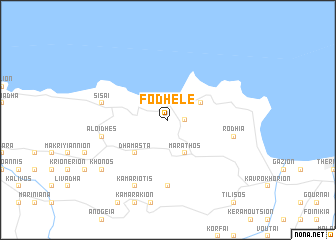 map of Fódhele