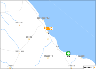 map of Fodo