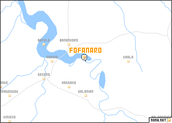 map of Fofanaro