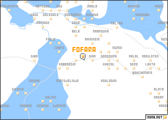 map of Fofara