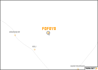 map of Fofaya