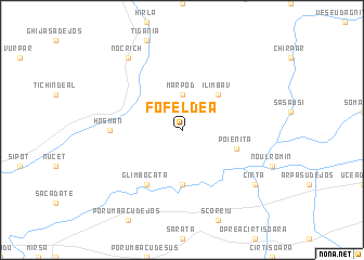 map of Fofeldea