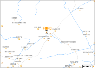 map of Fofo