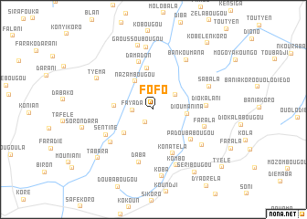 map of Fofo