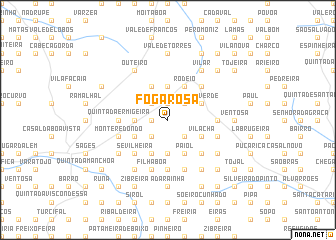 map of Fogarosa