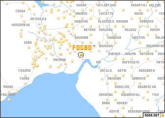 map of Fo-gbo