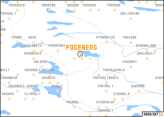 map of Fögeberg